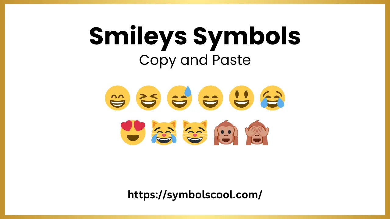 Smileys Symbols